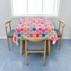 Chickwin Colorful Polka Dot Polyester Tablecloth, Square, 180 x 180 cm view 3