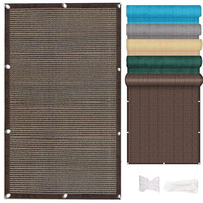 AMZYU Balcony Privacy Screen 75 x 200 cm, Brown