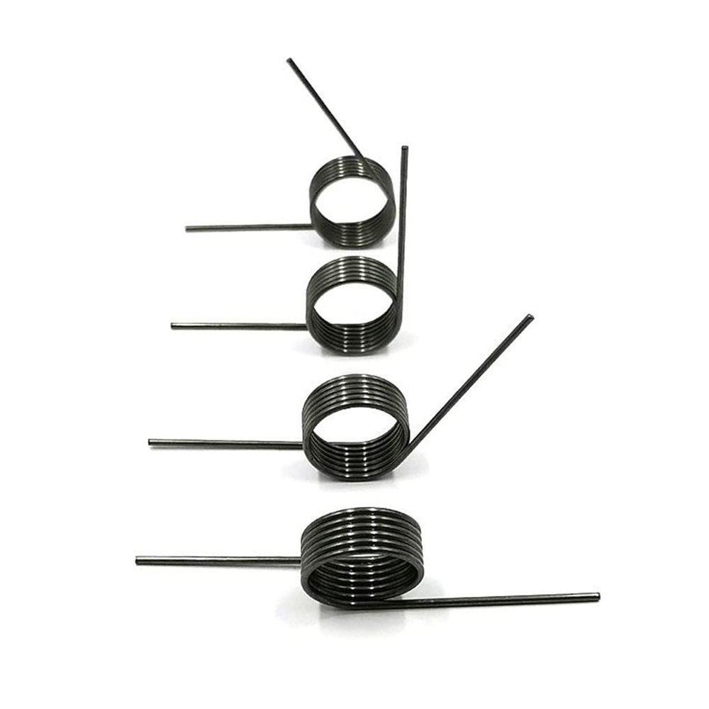 10-Piece V-Shaped Torsion Springs, 1.6 mm Wire, 8–20 mm Outer Diameter, 180/120/90/60° Angles