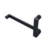 LIVINQ Shower Glass Door Handle, 304 Stainless Steel, Matte Black, 275–475 mm view 1