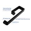 LIVINQ Shower Glass Door Handle, 304 Stainless Steel, Matte Black, 275–475 mm view 4