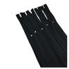 Nylon Zippers No. 3, 24 Colors and Sizes, for Sewing Clothing (10 x 60 cm, Black, 332) view 2