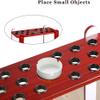 BAZAC 18-Cue Rack, Red Wood Grain, Excellent Quality and Appearance, Space-Saving Pool Cue Holder view 4