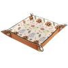 Square Leather Dice Tray view 1