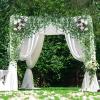 Vinabo Artificial Ivy, 12-Piece Ivy Garland, 2.1 m Green Ivy Vine for Garden, Wedding, Party, Wall Decor, Halloween and Patio view 2
