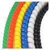 1/2/5 m 8/10 mm Cable Organizer Spiral Wrap, Flexible Wire Sleeve, Black, ID 14 mm, 5 m view 1