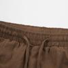 Beokeuioe Men's Pirate Costume Pants, Black Lace-Up Medieval Cosplay Trousers view 2