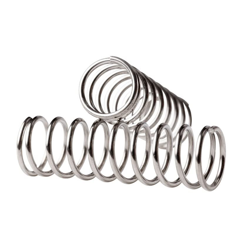Cylindrical Compression Spring, 65Mn Steel, 0.9 mm Wire Diameter, 300 mm Length, 15 mm Size, 1 Piece