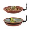 Sxhlseller Tree-Mounted Bird Bath, Hanging Bird Bath with Large Capacity and Sturdy Metal Ring, Easy-to-Install Platform Bird Bath for the Garden view 1