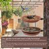 Sxhlseller Tree-Mounted Bird Bath, Hanging Bird Bath with Large Capacity and Sturdy Metal Ring, Easy-to-Install Platform Bird Bath for the Garden view 2