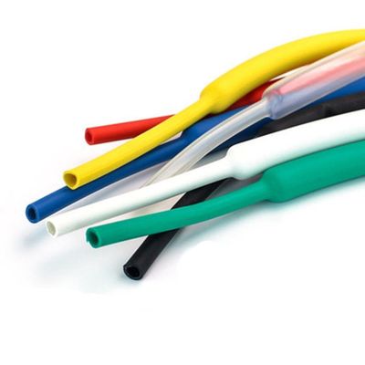 1 m/Lot 3:1 Adhesive-Lined Dual-Wall Heat-Shrink Tubing, 1.6/2.4/3.2/4.8/6.4/7.9/9.5/12.7 mm, Green, 1.6 mm, 5 m