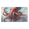Non-Slip Bathtub Mat, 15.7 x 27.9 in, Ocean Octopus on Sky and Clouds, PVC Bath Mat, Machine Washable view 1