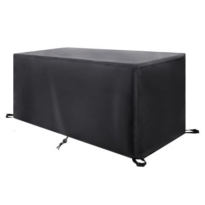 Leju Art Waterproof Garden Furniture Cover, 350 x 330 x 90 cm, Black