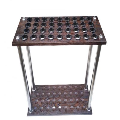 BAZAC Pool Cue Rack for 36 Cues, 61 x 22.9 x 61 cm