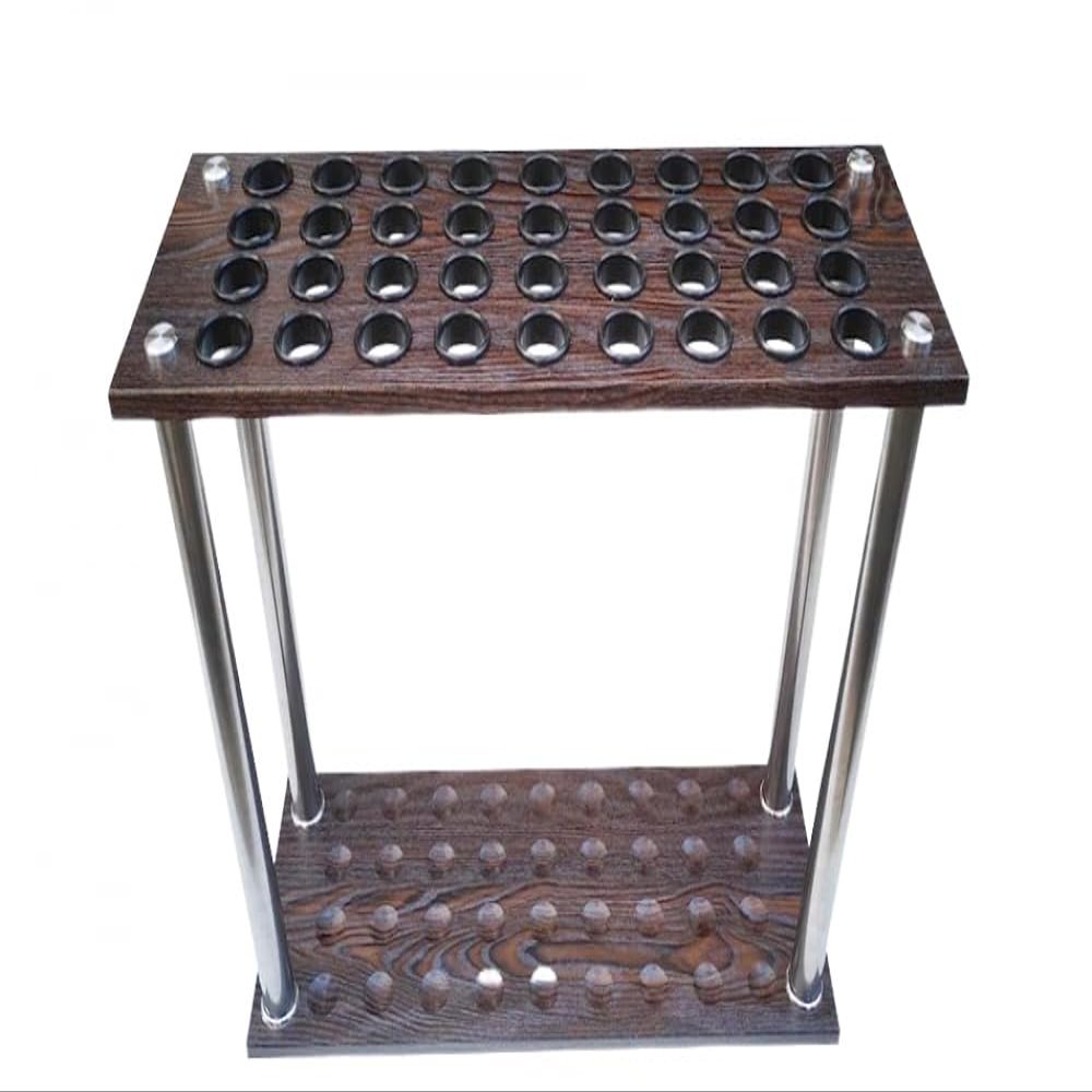 BAZAC Pool Cue Rack for 36 Cues, 61 x 22.9 x 61 cm