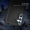 HAZARA Phone Case for Samsung Galaxy A54, Retro Leather, Ultra-Thin Shockproof Protective Bumper, Red view 3