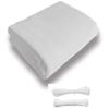 Rectangular Balcony Privacy Screen 1.6 x 2.6 m, White view 1