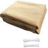 Waterproof Rectangular Sun Shade Sail, 1.8 x 10 m, Yellow view 1