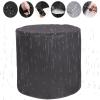 RUANLOV Round Garden Furniture Cover 204 x 60 cm, 420D Oxford Fabric, Ripstop, Tear- and UV-Resistant, Waterproof view 2