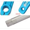 HIMALO 170 mm MTB Hollow Crank Arm Set, 64/104 BCD, Blue view 4
