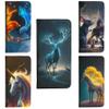 CoverHeld iPhone 14 Flip Case, Faux Leather, Design 3498 Abstract Soccer Lightning view 4