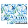 Blue Spring Tulips and Pearls Placemats for Dining Tables, 12 x 18 in, Non-Slip, Heat-Resistant Kitchen Table Mats view 1
