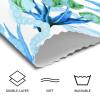 Blue Spring Tulips and Pearls Placemats for Dining Tables, 12 x 18 in, Non-Slip, Heat-Resistant Kitchen Table Mats view 2