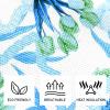 Blue Spring Tulips and Pearls Placemats for Dining Tables, 12 x 18 in, Non-Slip, Heat-Resistant Kitchen Table Mats view 3
