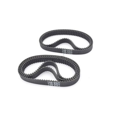 Pangyoo 5-Pack 2GT Closed-Loop Timing Belts, 152-2GT, 6 mm Width, 75 Teeth