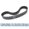 Pangyoo 145H 185H 200H 210H 220H 225H 230H 240H 245H 250H Synchronous Timing Belt, 19.1/25.4/38.1/50.8 mm Wide Rubber Belt (Size: 230H, 46 Teeth; Color: 19.1 mm (075)) view 2