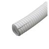 1/5/10 m PP-Insulated Corrugated Wire Conduit, 7.5–34.5 mm, White Open, AD 11.6 × ID 8 mm, 1 m view 1