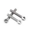 M8 x 100 mm 304 Stainless Steel Locking Connector Bolts, 2-Piece view 3