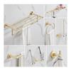 Bathroom Towel Holder & Accessory Set, Brushed Gold view 2
