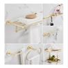 Bathroom Towel Holder & Accessory Set, Brushed Gold view 3