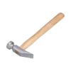 25 cm All-Steel Shoe Upper Hammer with Pine Wood Handle for Shoe Repair and Leatherworking view 1