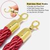 Braided Rope for Crowd Control, 1–5 m, Red, 4.5 m/14.7 ft view 4