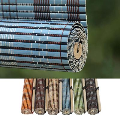 Bamboo Roller Blind, 60/90/100/110/120 cm Wide, Indoor & Outdoor