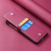 HAZARA Leather Case for Samsung Galaxy Z Flip 4, Rotating Finger Ring, Ultra-Thin Foldable Card Slot, Shock-Protection, Purple view 4