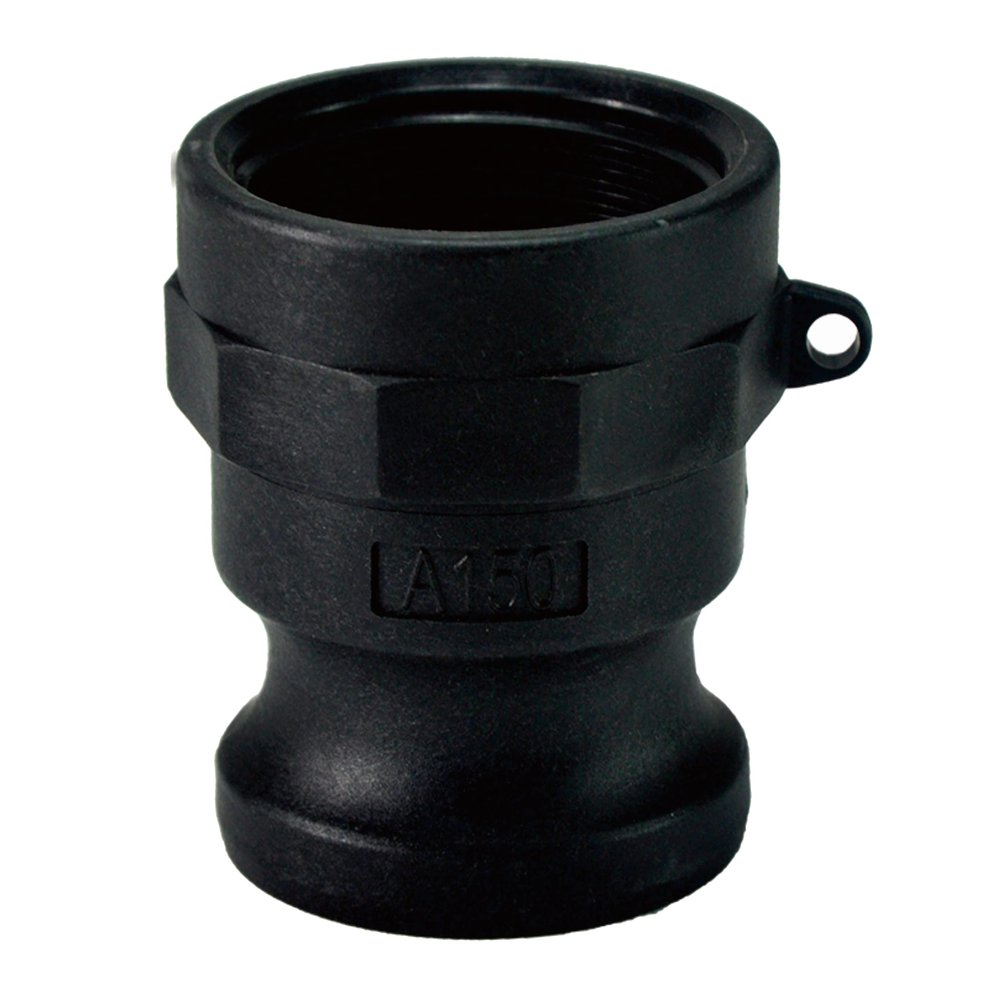 SURE TEC Type A Camlock Coupling Adapter with Female Thread, Polypropylene, 1/2 in.