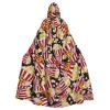 FRESQA Popcorn Print Unisex Long Polyester Cape view 1