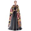 FRESQA Popcorn Print Unisex Long Polyester Cape view 3