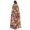 FRESQA Popcorn Print Unisex Long Polyester Cape view 4