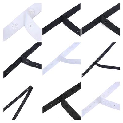 3-Yard Snap Tape, Black, 3.6 cm Spacing — 9 Styles