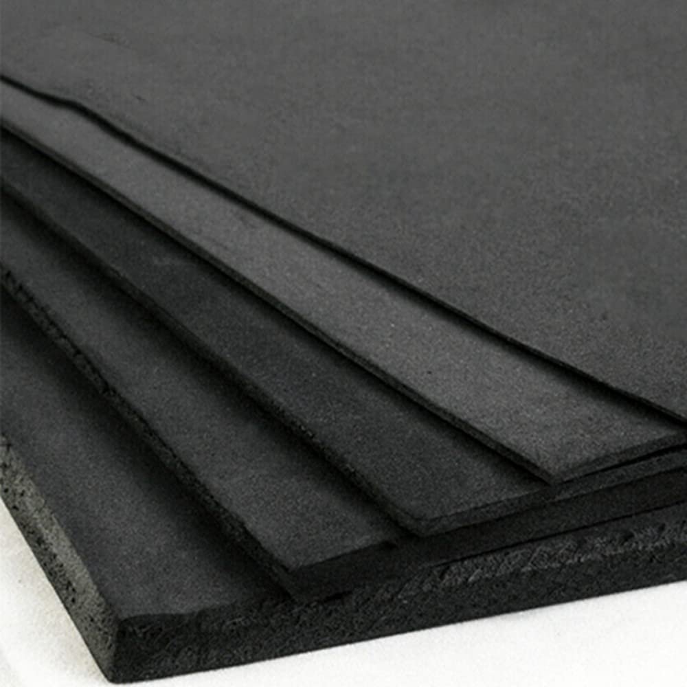 2-Pack 3 mm Black EVA Foam Boards, 350 x 500 mm