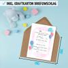 OWLBOOK Unicorn Invitations with Balloons, 50 Kids’ Birthday Invitations for Girls’ Unicorn-Themed Parties, Fill-In Cards view 4
