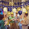 Wonsta Men's 30th Birthday Bunting, Navy Blue and Gold view 4