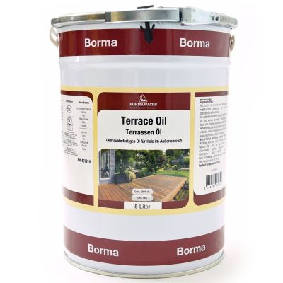 Terrace Oil PROFI for Outdoor Wood, 5 L, Similar to RAL 4010