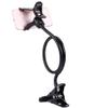 DFV Mobile Flexible Metal Long-Arm Holder with Phone Clamp and Desk Clip for Infinix Note 7 Lite – Black view 3