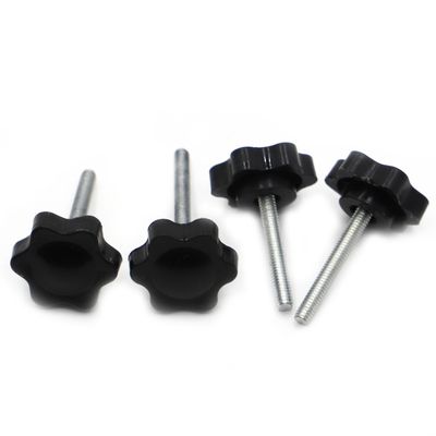 CLENEA M6 25 mm Plastic-Grip Torx Thumb Screws, 5-Pack