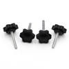 CLENEA M6 25 mm Plastic-Grip Torx Thumb Screws, 5-Pack view 2